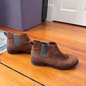Sorel waterproof Chelsea Brown Leather Boots size 10
